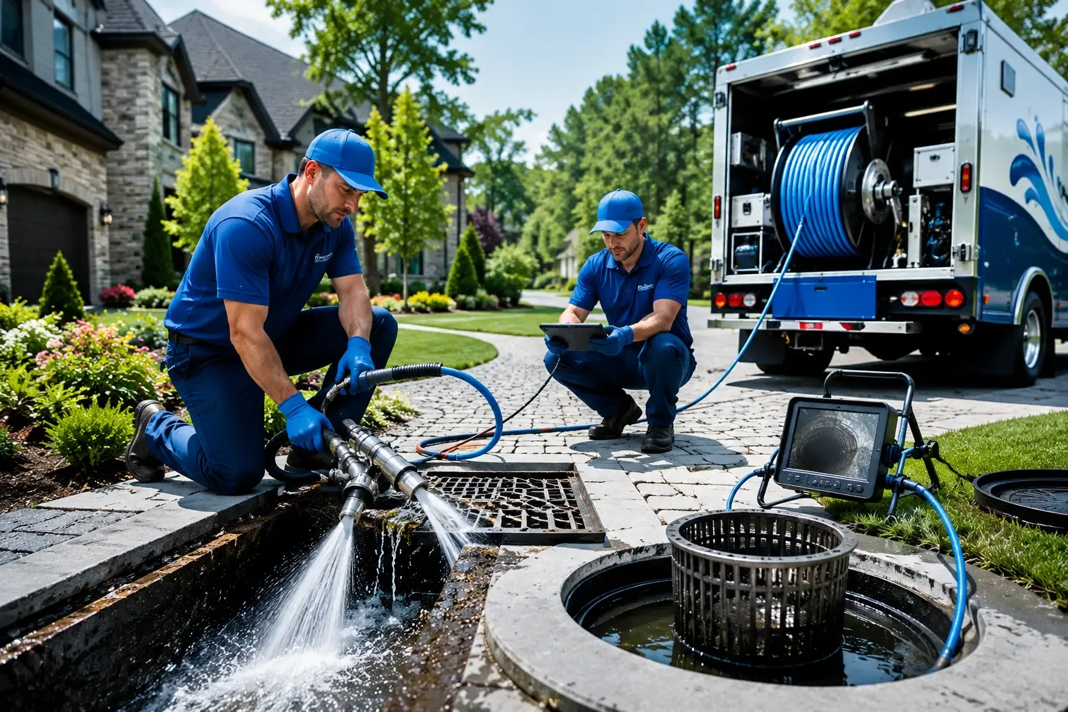 Local outdoor drain cleaning professionals in Somerville, TX