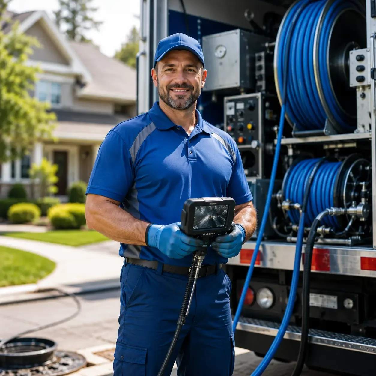 Local outdoor drain cleaning specialists in Somerville, TX